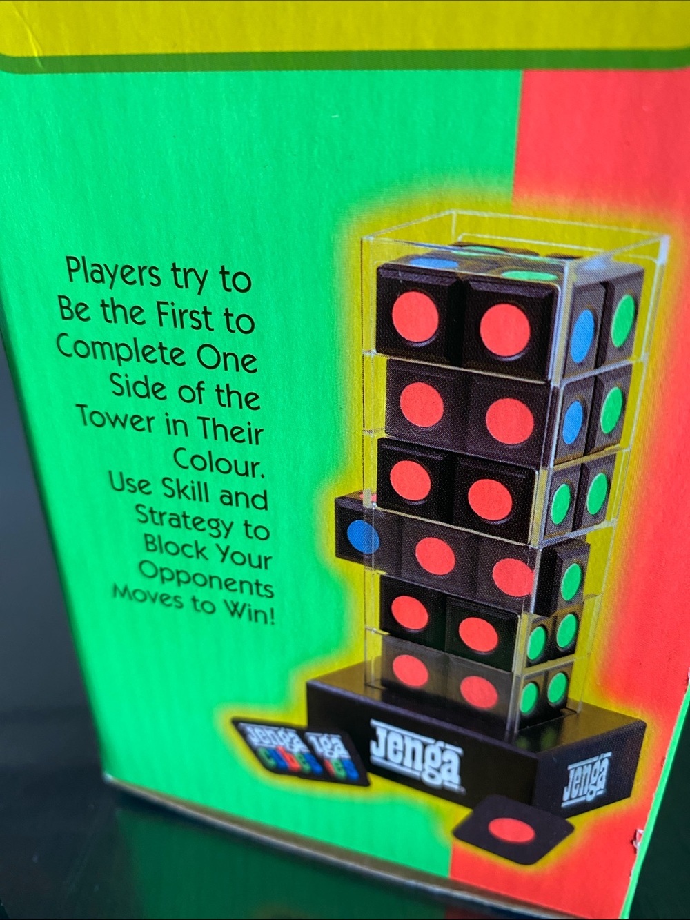 1998 JENGA Cubes Game family night camping - Picture 4 of 5